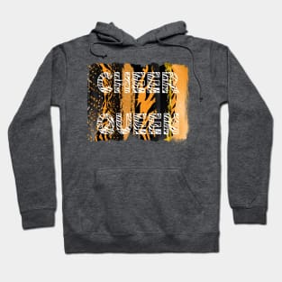 Wild cheer queen brushstrokes Hoodie